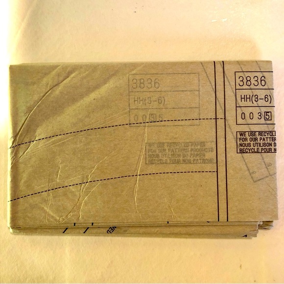 Simplicity 3836 Child’s Poodle Skirt Costume Uncut Sewing Pattern (3,4,5,6) - Picture 5 of 11